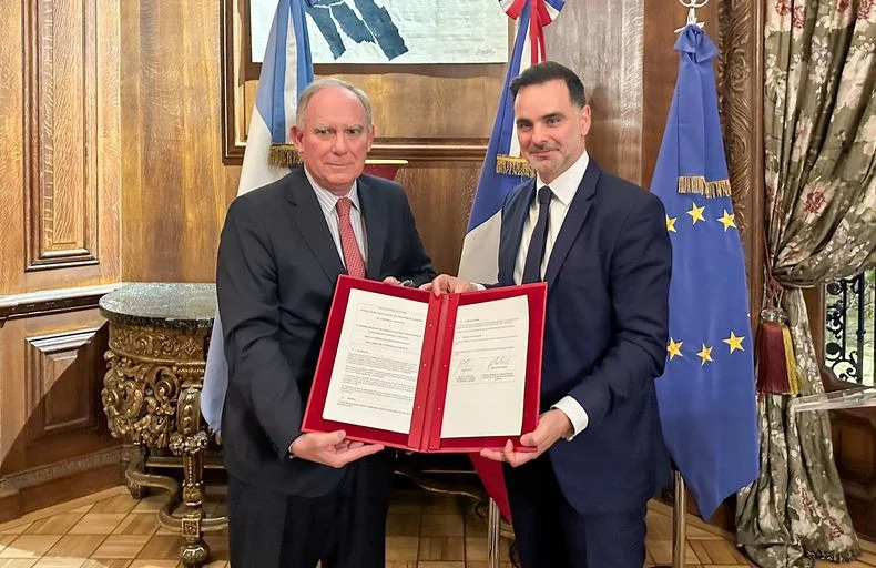 Argentina acuerdo Francia litio minerales Agreement France lithium minerals