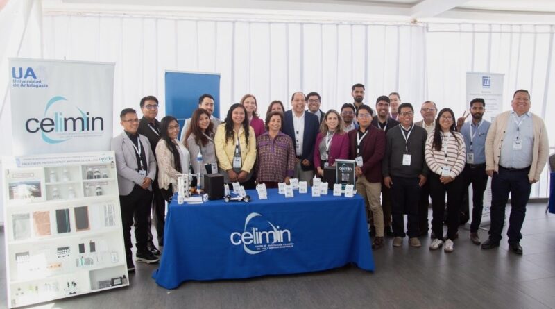 CELiMIN de la Universidad de Antofagasta presentó las primeras baterías de litio fabricadas en Chile IWLiME 2025