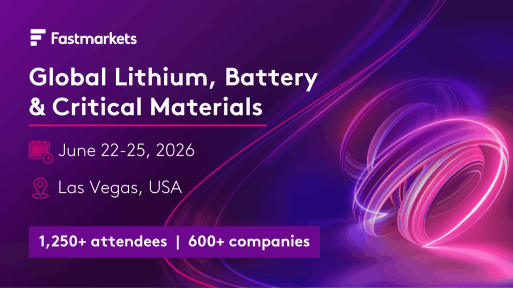 Fastmarkets Global Lithium, Battery and Critical Minerals Las Vegas