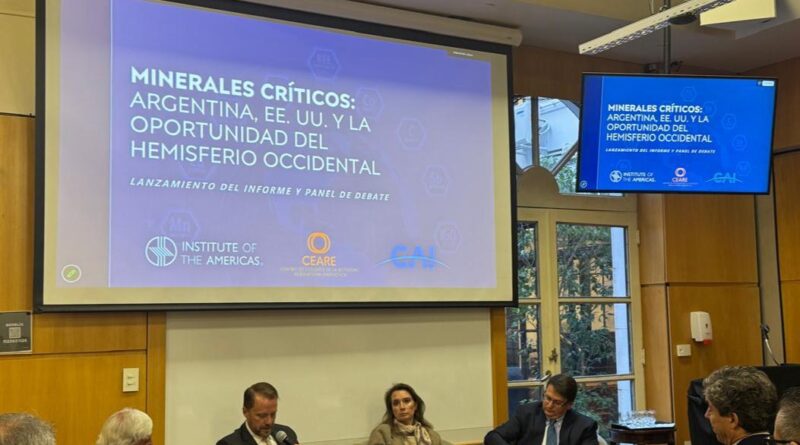 Argentina USA EEUU minerales críticos critical minerals suministro supply