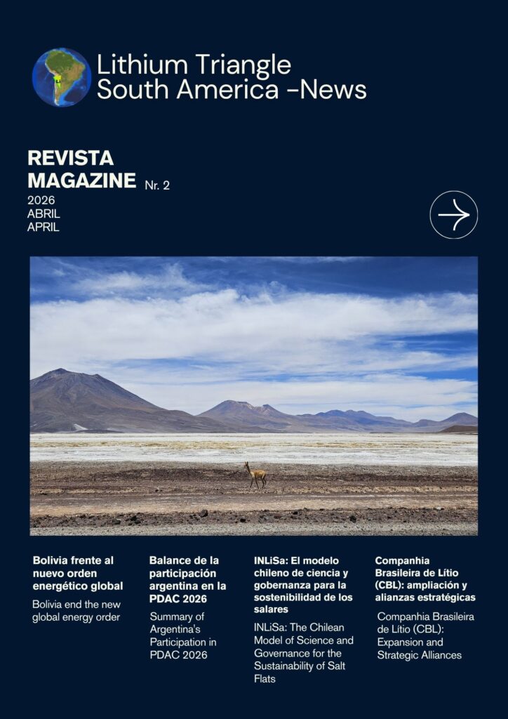 Revista Magazine Lithium Triangle South America -News Nr 2 Abril April 2026