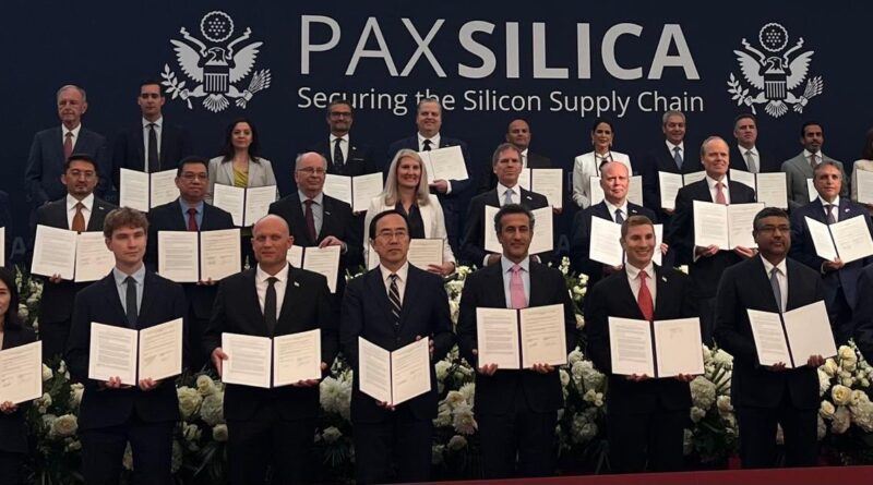 Pax Silica Argentina US EEUU minerales críticos critical minerals supply chain AI IA