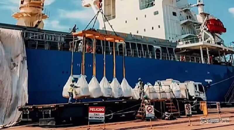 puerto rosario port lithium litio chile argentina